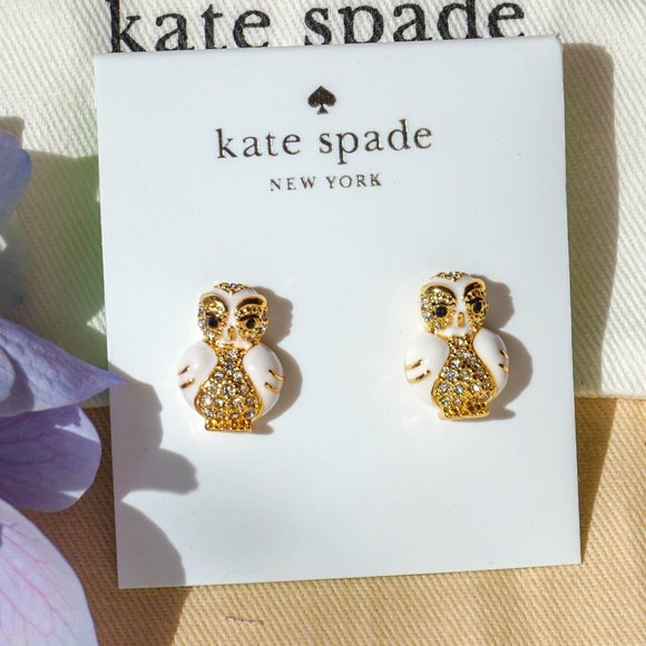 CLEARANCE SALE: Kate Spade Star Bright Owl Earrings